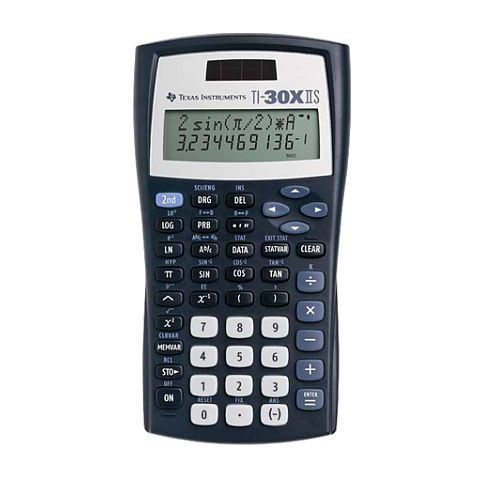 Texas Instruments TI-30X IIS Taschenrechner Tasche Wissenschaftlicher Taschenrechner Schwarz