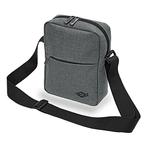 Wedo 59 350512 Handtasche/Umhängetasche Polyester Grau Unisex Messenger Bag
