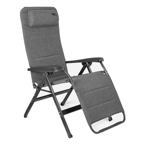 Crespo AP-234 Tex-Supreme Liegestuhl Grau Aluminium, Stoff Liegen / Sitzen