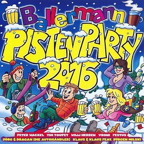 Alive AG Ballermann Pistenparty 2016 CD Pop Various