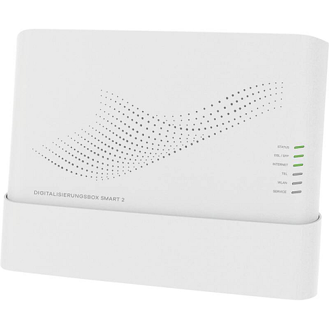 Telekom Smart 2 WLAN-Router Schnelles Ethernet Dual-Band (2,4 GHz/5 GHz) Weiß