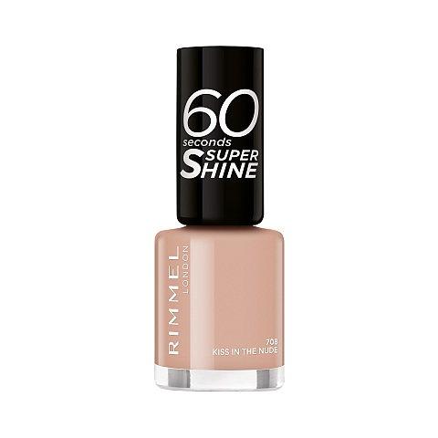 Rimmel 60 Seconds Super Shine Nagellack 8 ml Nude Glanz