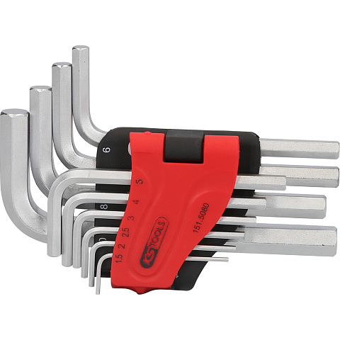 KS Tools 151.5080 Sechskantschlüssel 10 Stück(e)