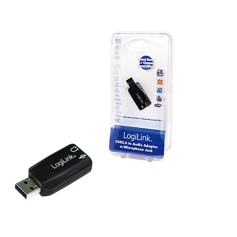 LogiLink USB Soundkarte 5.1 Kanäle