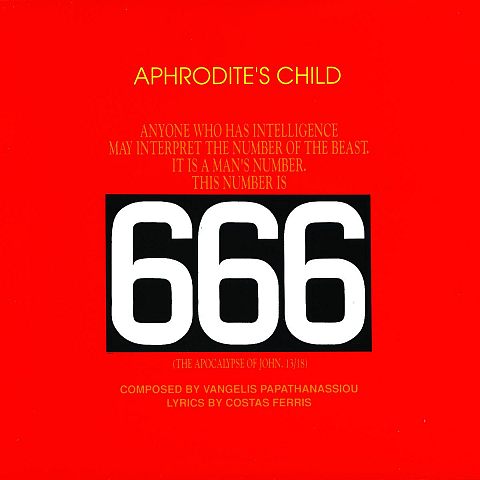 Mercury Aphrodite’s Child - 666 CD Pop