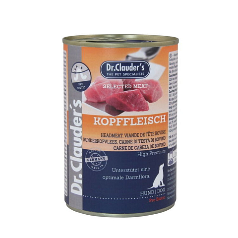 Dr.Clauder‘s Selected Meat Kopffleisch 400 g