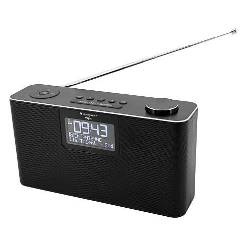 Soundmaster DAB700SW Radio Persönlich Analog & Digital Schwarz