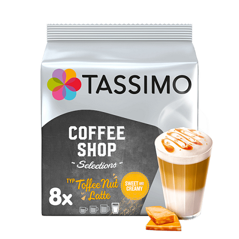 TASSIMO Toffee Nut Latte Kaffeekapsel 8 Stück(e)