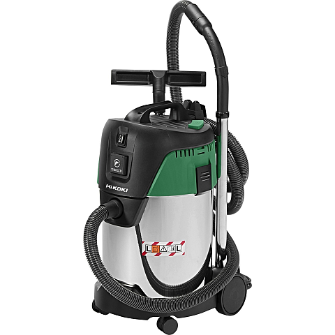 Hikoki RP300YDLWAZ Staubsauger 30 l Trommel-Vakuum Trocken&Nass 2600 W Beutellos