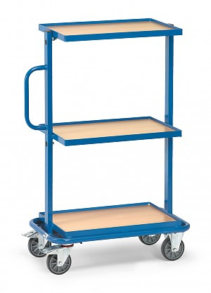fetra 32901 Servierwagen Stahl Blau