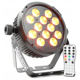 BeamZ BT300 FlatPAR Schwarz