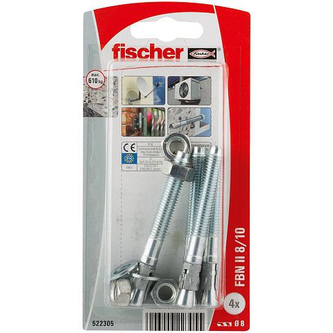Fischer 522305 Schraubanker/Dübel 1 Stück(e) Spreizdübel 71 mm
