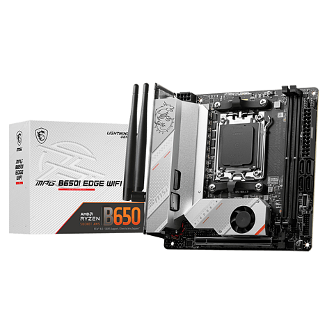 MSI MPG B650I EDGE WIFI Motherboard AMD B650 Sockel AM5 mini ATX