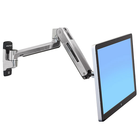 Ergotron LX HD Sit-Stand 116,8 cm (46") Wand Silber