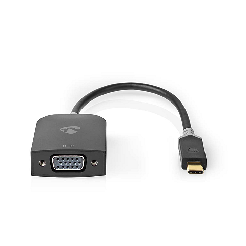 Nedis CCBW64852AT02 USB-Grafikadapter 1920 x 1200 Pixel Anthrazit
