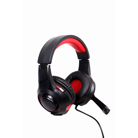 Gembird GHS-U-5.1-01 Kopfhörer & Headset Kabelgebunden Kopfband Gaming Schwarz, Rot