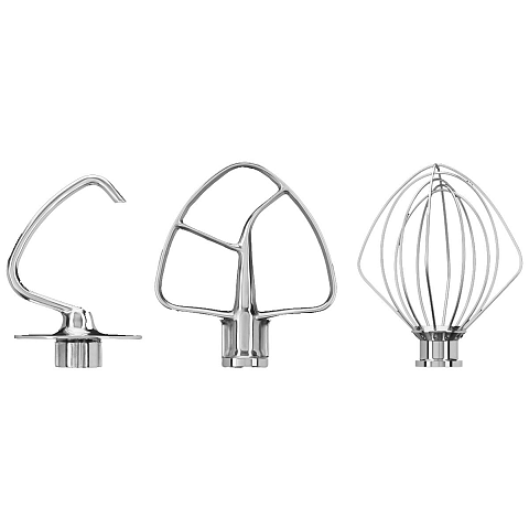 KitchenAid Rührwerkzeug Set Edelstahl Artisan 3-teilig