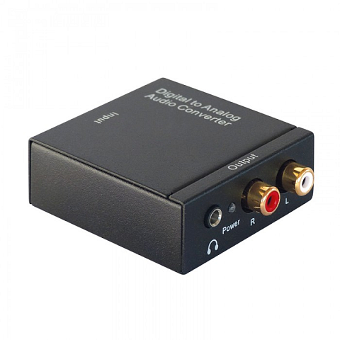 Dynavox 206957 Audio-Konverter Schwarz