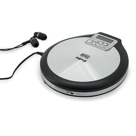 Soundmaster CD9220 CD-Player Schwarz, Edelstahl Persönlicher CD-Player