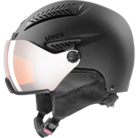 Uvex hlmt 600 visor Schwarz