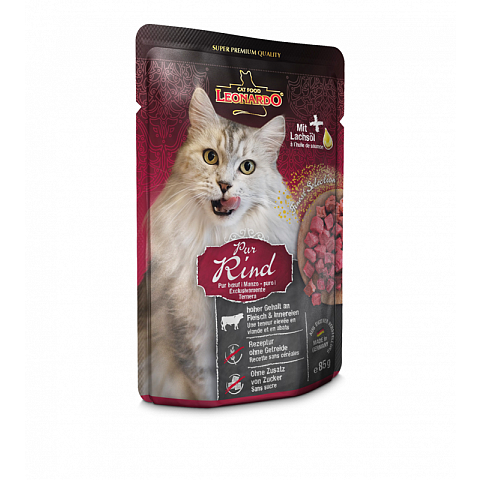 Leonardo Cat Food 756325 Katzen-Dosenfutter 85 g