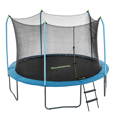 Bestway 59104 Freizeit- & Garten-Trampolin Draußen Rund Schraubenfeder Trampolin über der Erde