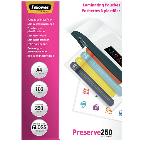 Fellowes 5401802 Laminierhülle 100 Stück(e)