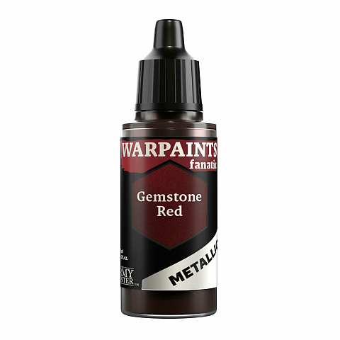 The Army Painter Warpaints Fanatic Metallic: Gemstone Red Farbe auf Wasserbasis 1 Stück(e)