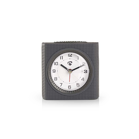 Nedis CLDK004GY Wecker Grau, Weiß