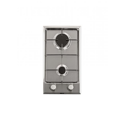 Beko HDCG 32220 SX Kochfeld Edelstahl Integriert Gaskochfeld 2 Zone(n)