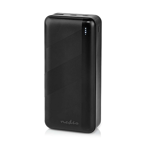 Nedis UPBKPD30000BK Powerbank Lithium Polymer (LiPo) 30000 mAh Schwarz