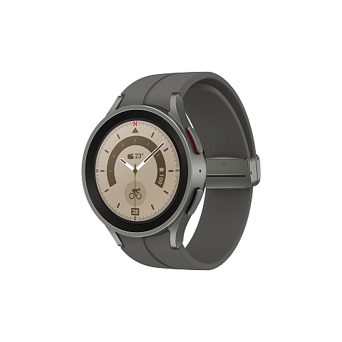 Samsung Galaxy Watch5 Pro 3,56 cm (1.4") OLED 45 mm Digital 450 x 450 Pixel Touchscreen 4G Titan WLAN GPS