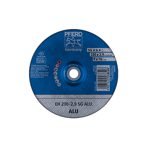 PFERD EH 230-2,9 SG ALU Winkelschleifer-Zubehör