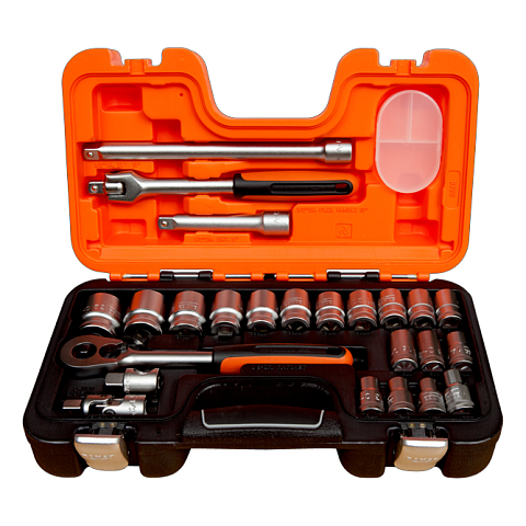 Bahco S240 Steckdosen/Steckdosen-Set Steckschlüssel-Satz