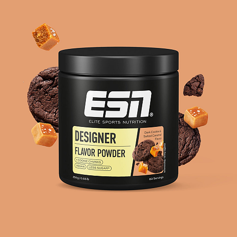 ESN Designer Flavor Powder Dark Cookie & Salted Caramel Natürliche Aromen