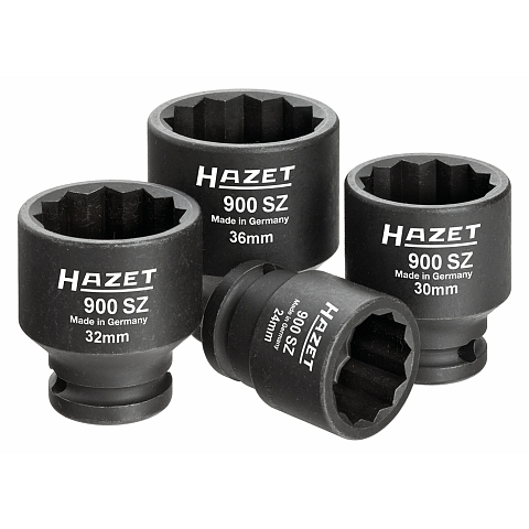 HAZET 900SZ/4 Steckdosen/Steckdosen-Set Steckschlüssel-Satz