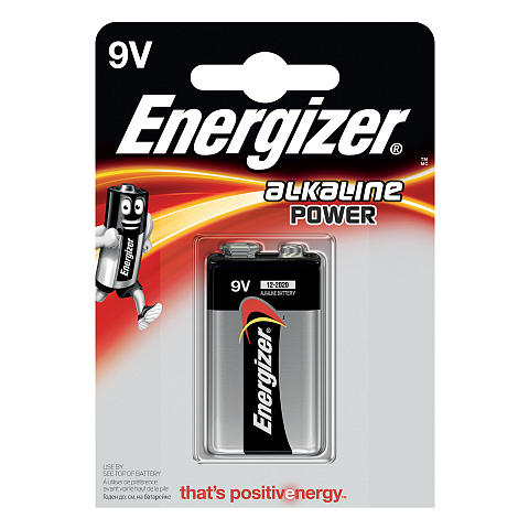 Energizer Alkaline Power Einwegbatterie 9V Alkali