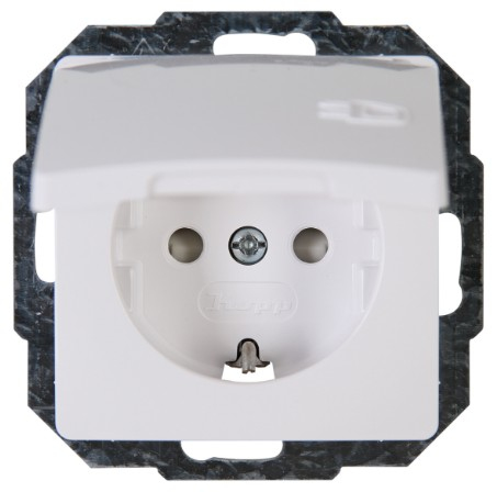 Kopp 920802069 Steckdose CEE 7/3 Weiß