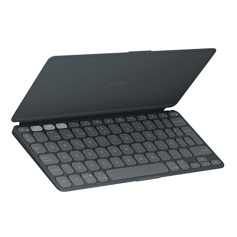 Logitech Keys-To-Go 2 QWERTZ Deutsch Bluetooth Graphit