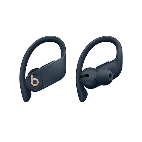 Apple Powerbeats Pro Kopfhörer True Wireless Stereo (TWS) Ohrbügel, im Ohr Anrufe/Musik Bluetooth Navy