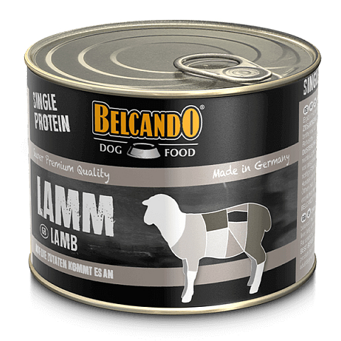 Belcando 512255 Hunde-Dosenfutter Lamm Adult 200 g