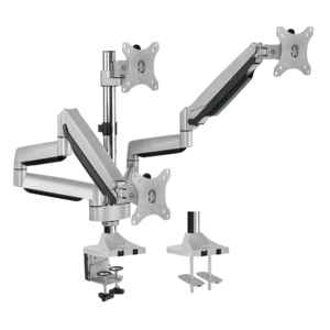 LogiLink BP0052 Flachbildschirm-Tischhalterung 81,3 cm (32") Tisch/Bank Metallisch