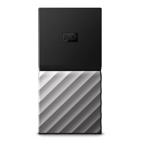 Western Digital My Passport SSD 2 TB USB Typ-C 3.2 Gen 1 (3.1 Gen 1) Schwarz, Silber