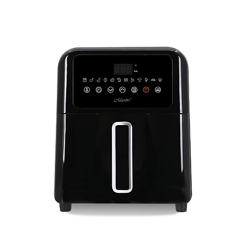 Maestro MR-757 Fritteuse Einzelbild 6 l Eigenständig 1700 W Heißluftfritteuse Schwarz, Silber