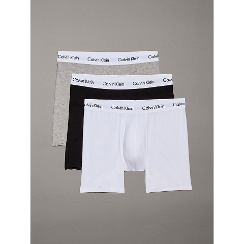 Calvin Klein 000NB1770A-MP1-M Unterhose Boxer-Unterhose Schwarz, Grau, Weiß