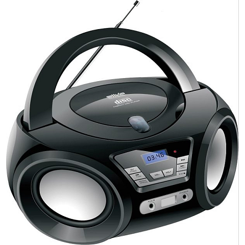 Silva Schneider PCD 19.1 Schwarz Tragbarer CD-Player