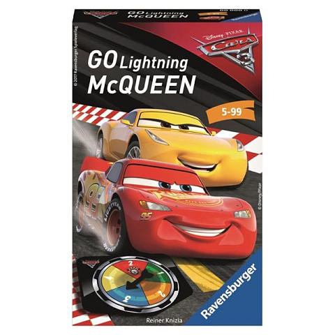 Ravensburger Go Lightning McQueen! Brettspiel Rennen