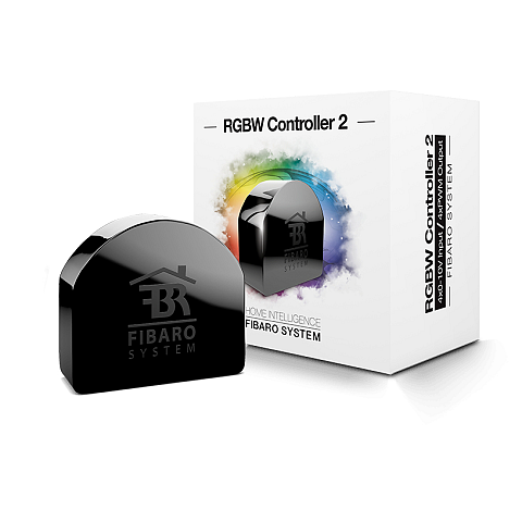 Fibaro RGBW Controller 2 Kabellos Schwarz