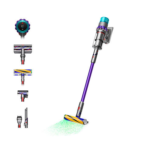 Dyson Gen5 Detect 2-in-1-Stabstaubsauger Akku Trocken HEPA Beutellos Violett