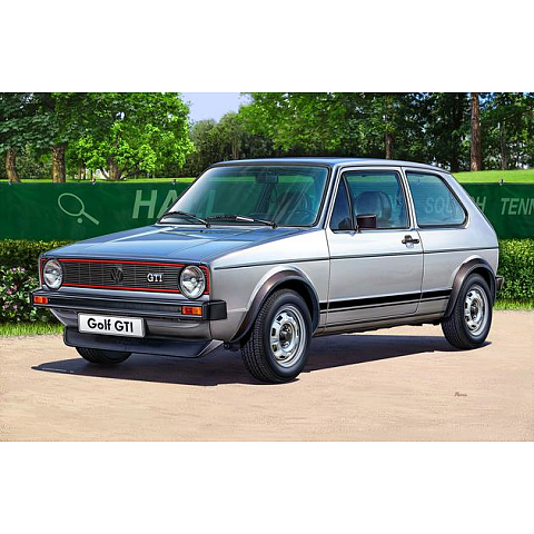 Revell VW Golf 1 GTI Stadtautomodell Montagesatz 1:24